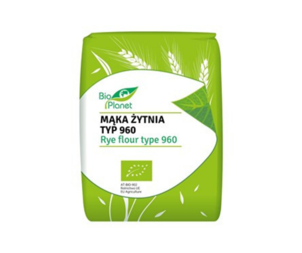 Mąka żytnia typ 960 bio 1 kg- Bio Planet