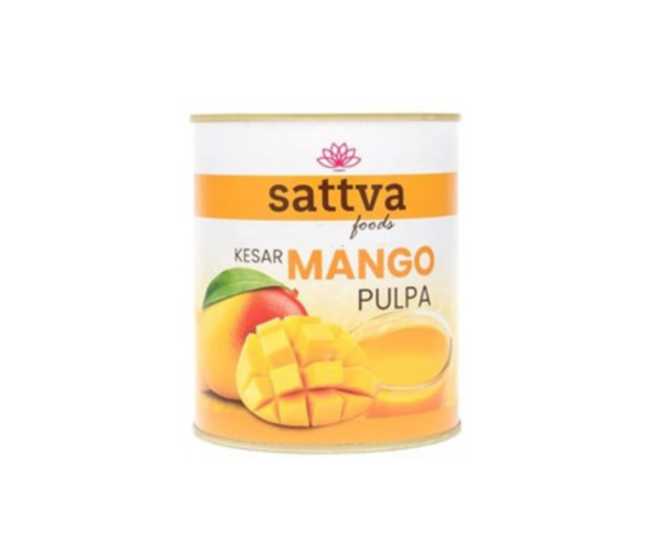 Mango kesar pulpa 850 g -Sattva