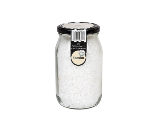 Naturalna sól do zmywarki, Bezzapachowa, 1 kg, Klareko