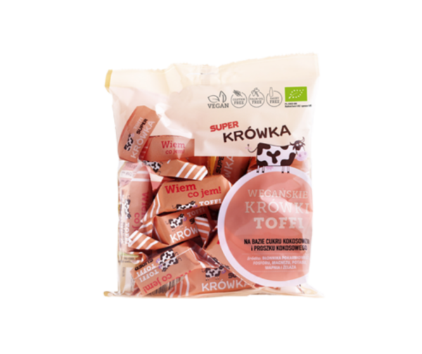 Krówki toffi bezmleczne bezglutenowe bio 150g -Me gusto