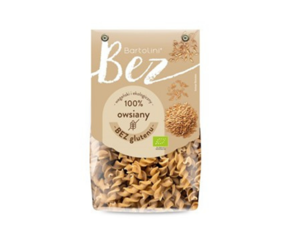 Makaron (owsiany) świderki bezglutenowy bio BIO 250 g - Bartolini