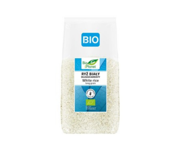 Ryż biały długoziarnisty bezglutenowy bio 500g - Bio Planet