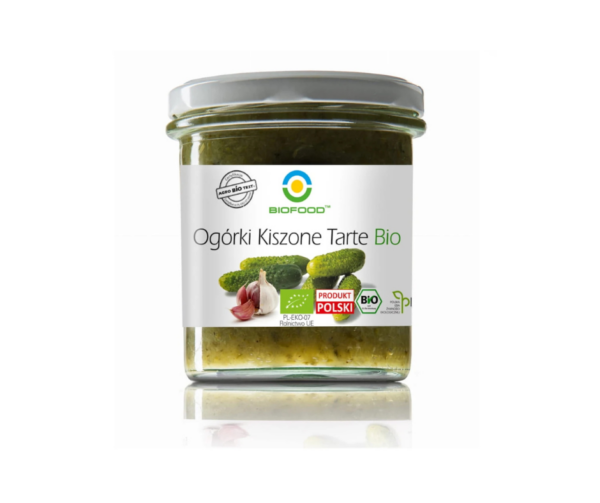 Ogórki kiszone tarte EKO 280 g- Bio food