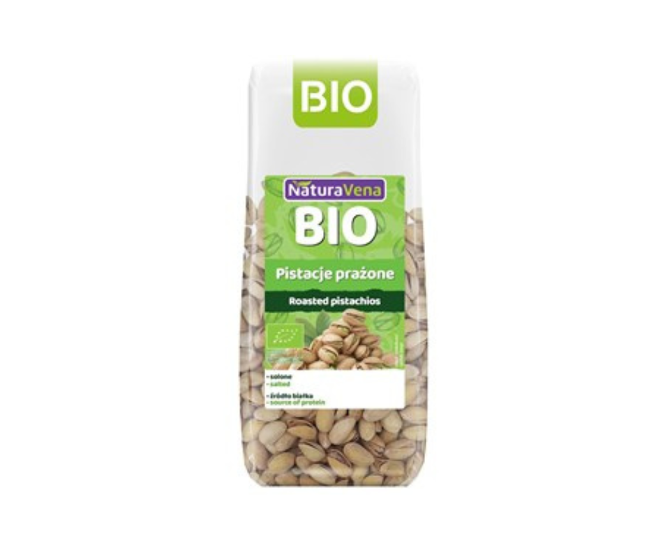 Pistacje prażone i solone bio 100g - Naturavena