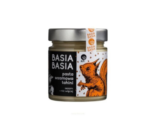 Krem pasta sezamowa tahini 210 g- Basia Basia