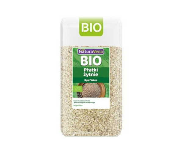 Płatki Żytnie Bio 300 g - Naturavena