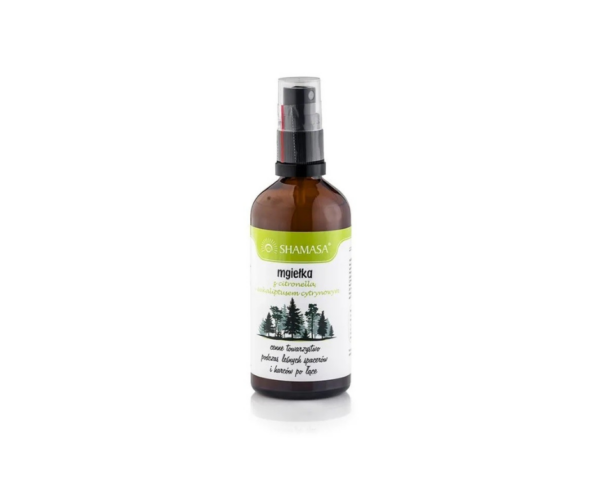 Mgiełka ochronna na komary, meszki i kleszcze, 100ml- Shamasa