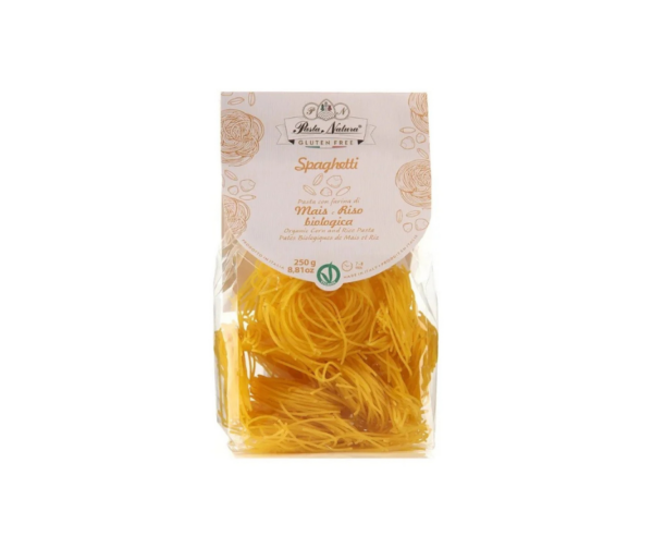 Makaron kukurydziano-ryżowy gniazda bezglutenowy bio 250 g- Pasta Natura