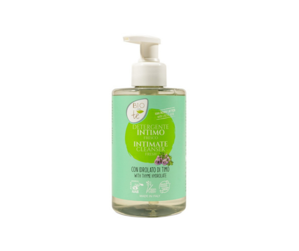 Odświeżający płyn do higieny intymnej z ekologicznym hydrolatem z tymianku, AIAB, 300 ml,- Pierpaoli Biocontè