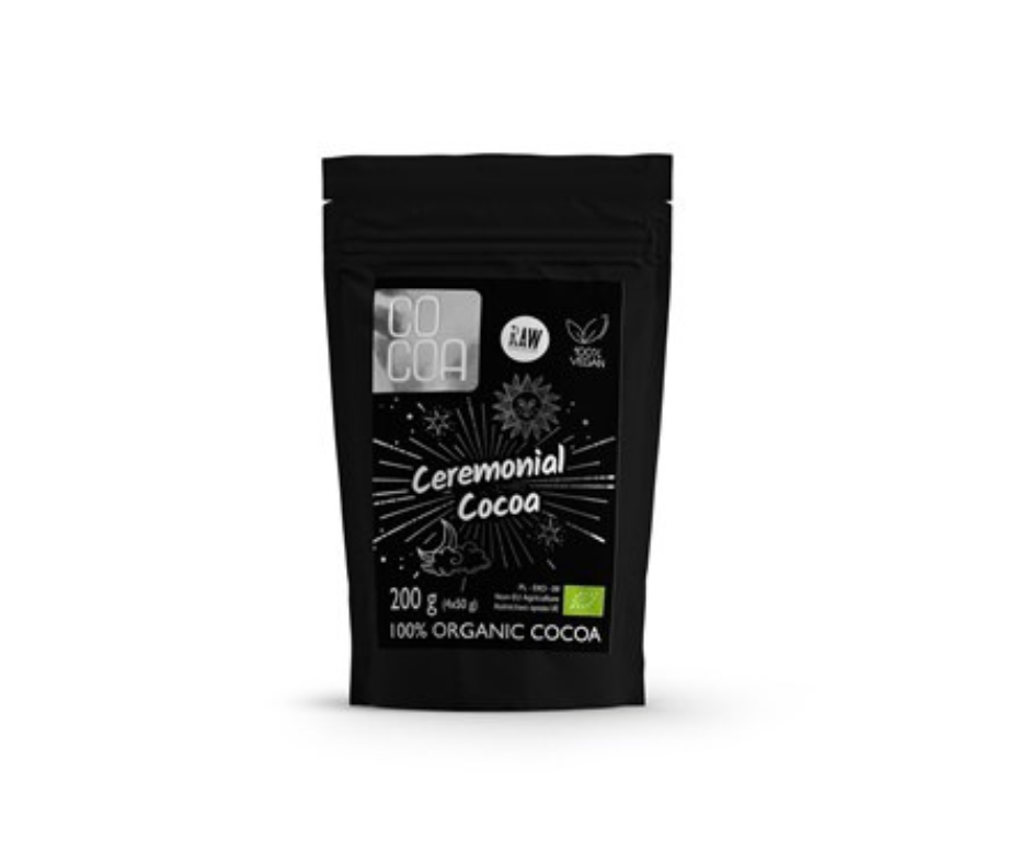 Kakao ceremonialne- tabliczki gorzkie 100% kakao bio (4 x 50 g) 200 g - Cocoa