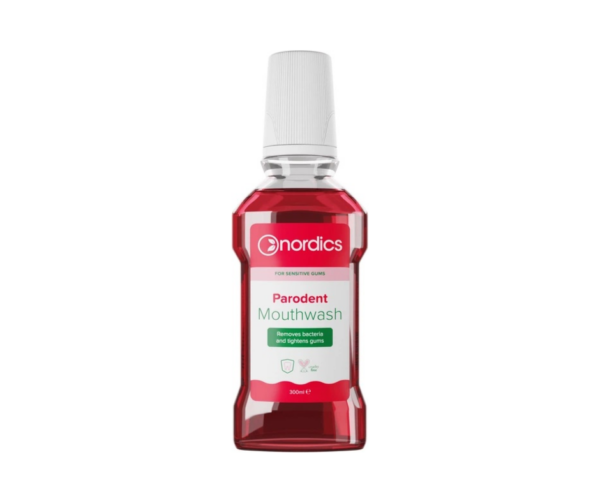 Płyn do płukania jamy ustnej parodent przeciw paradontozie 300 ml- Nordics
