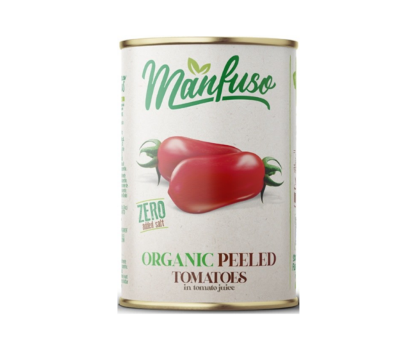 Pomidory bez skórki BIO 400 g- Manfuso