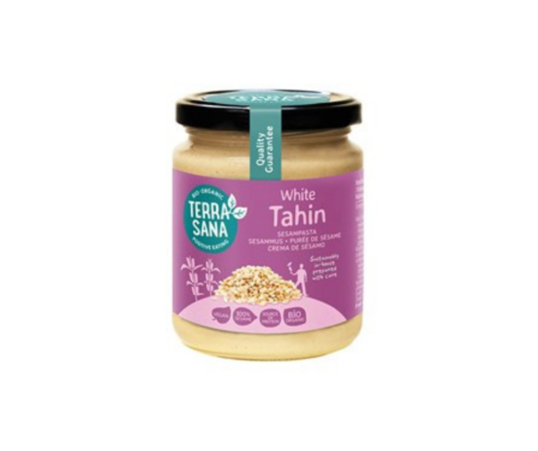 Tahini białe pasta sezamowa BIO 250 g - TERRASANA