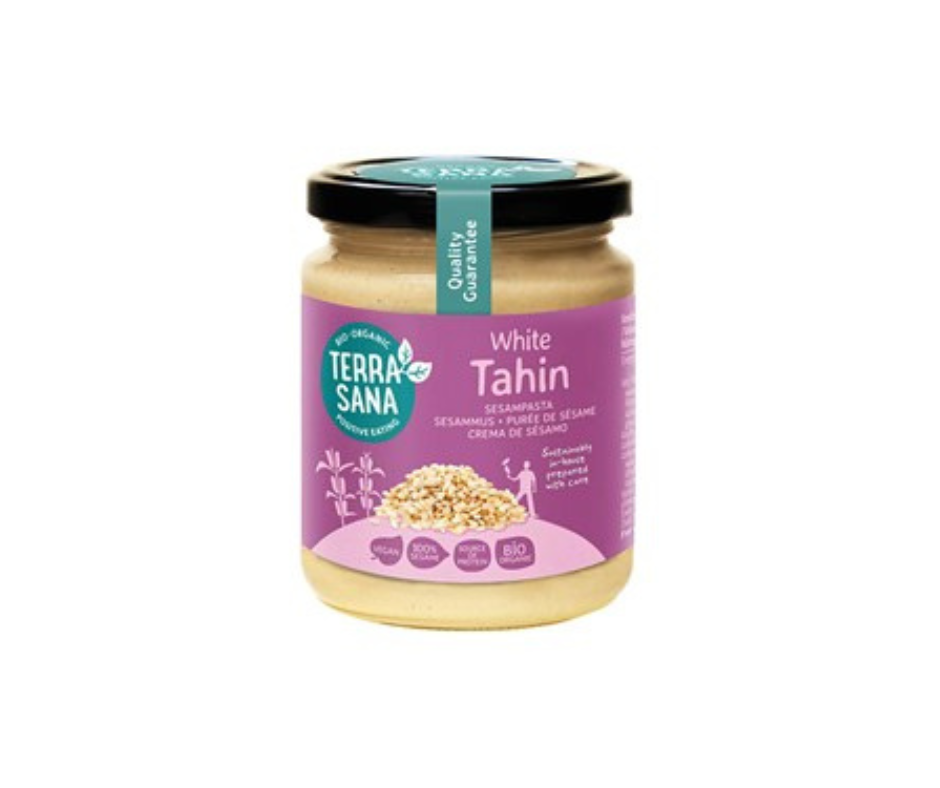 Tahini białe pasta sezamowa BIO 250 g - TERRASANA