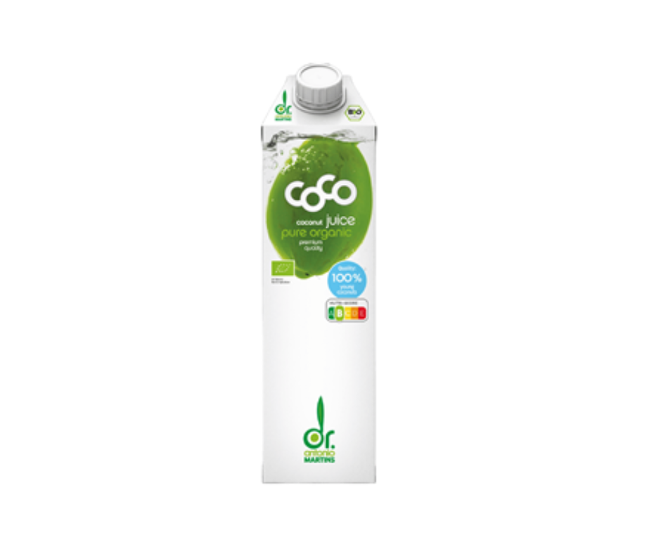 Woda kokosowa naturalna bio 1l- Coco (dr martins)