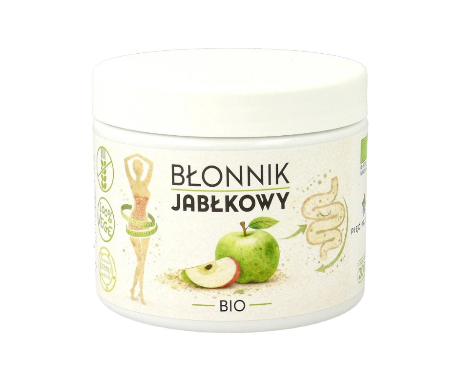 Błonnik jabłkowy BIO 200 g - Pięć Przemian