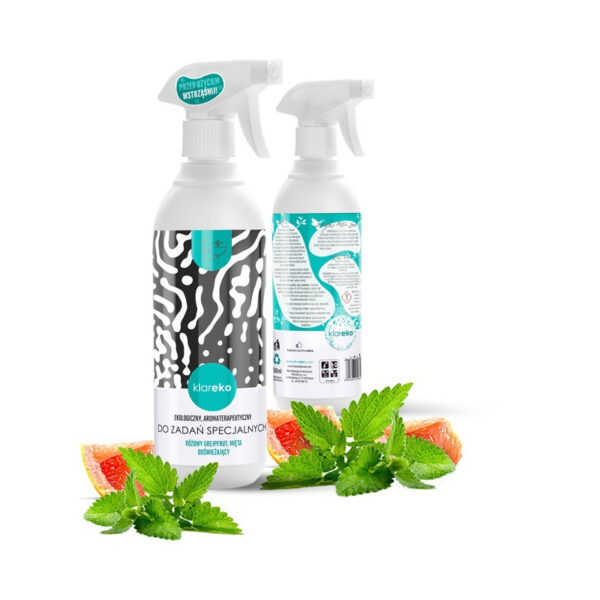 Płyn do zadań specjalnych, Grejpfrut z miętą, 500 ml- Klareko