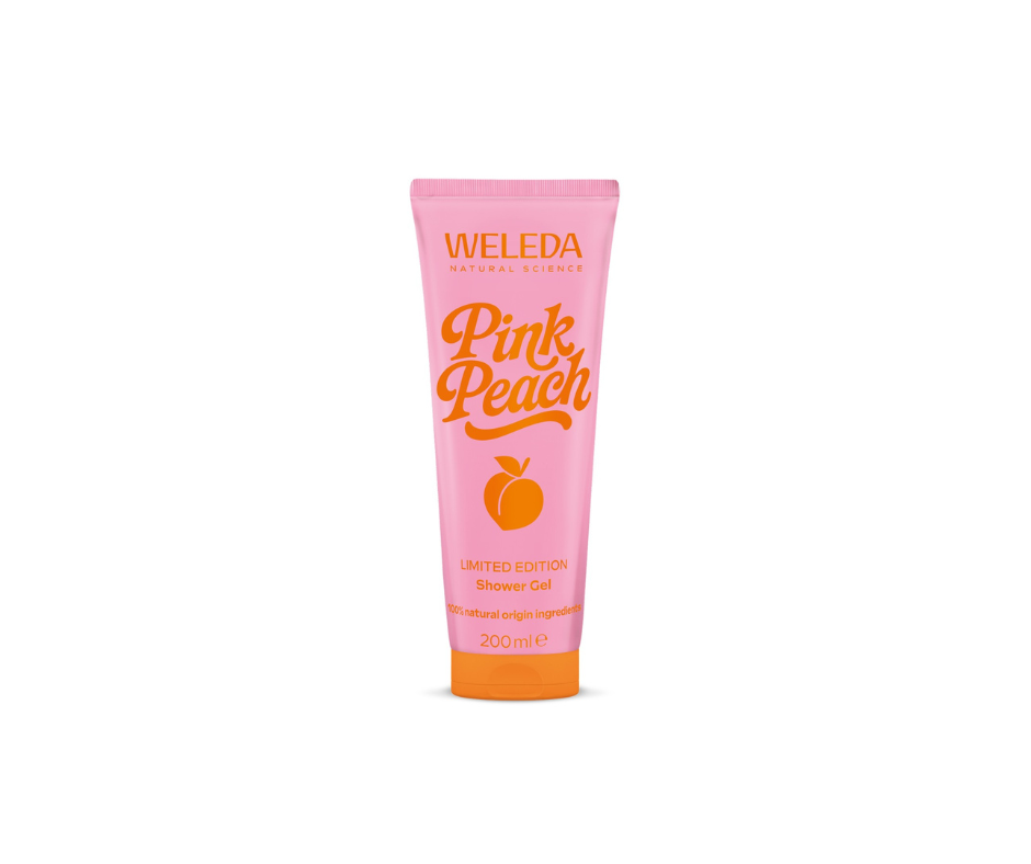 Weleda żel pod prysznic pink peach 200 ml