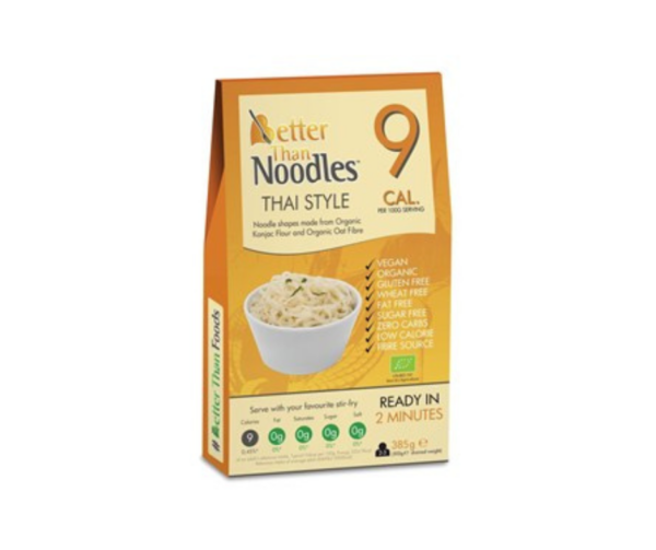 Makaron Konjac THAI STYLE bezglutenowy bio 385g (300g) - Better Than Foods