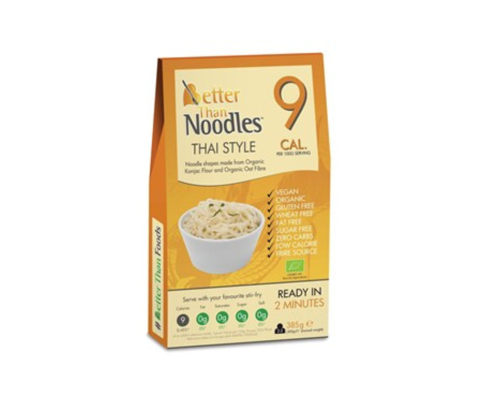 Makaron Konjac THAI STYLE bezglutenowy bio 385g (300g) - Better Than Foods