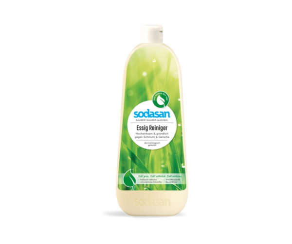 Płyn do czyszczenia na bazie octu BIO 1000 ml - Sodasan