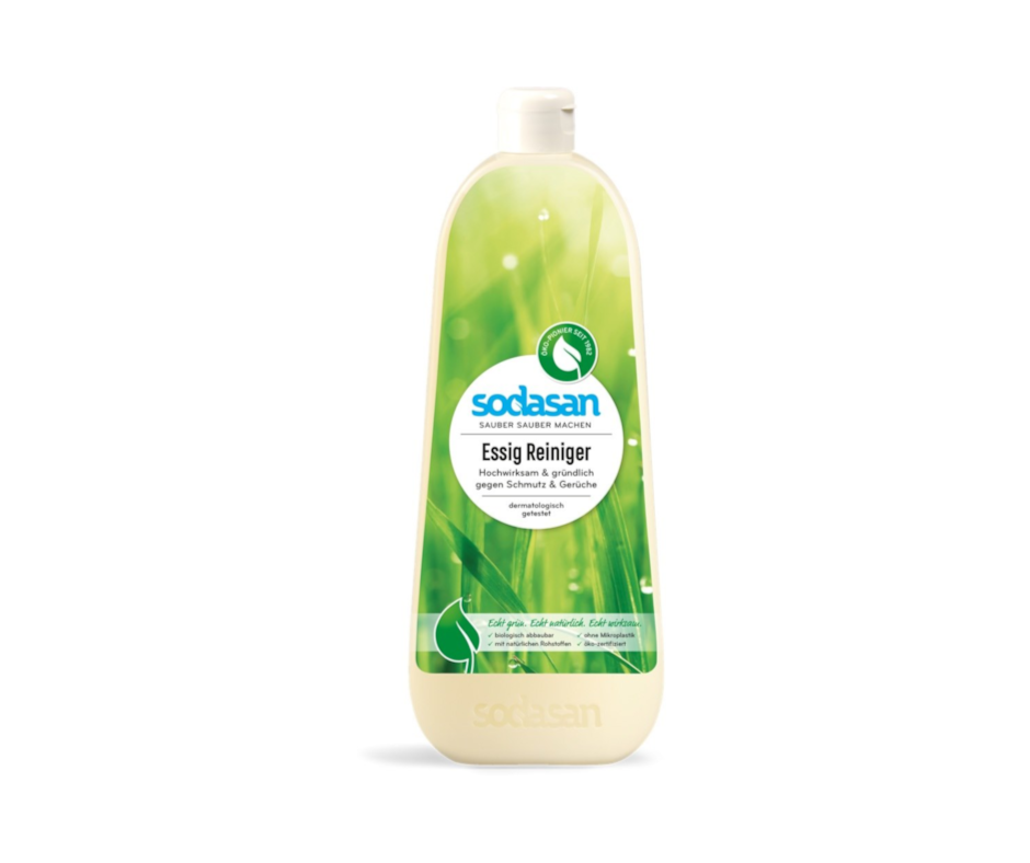 Płyn do czyszczenia na bazie octu BIO 1000 ml - Sodasan