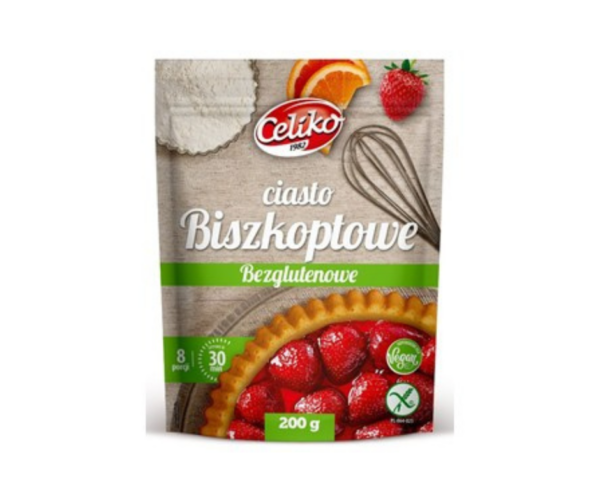 Mieszanka do wypieku ciasta biszkoptowego bezglutenowa 200 g- Celiko