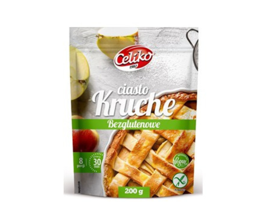 Mieszanka do wypieku ciasta kruchego bezglutenowa 200 g-Celiko