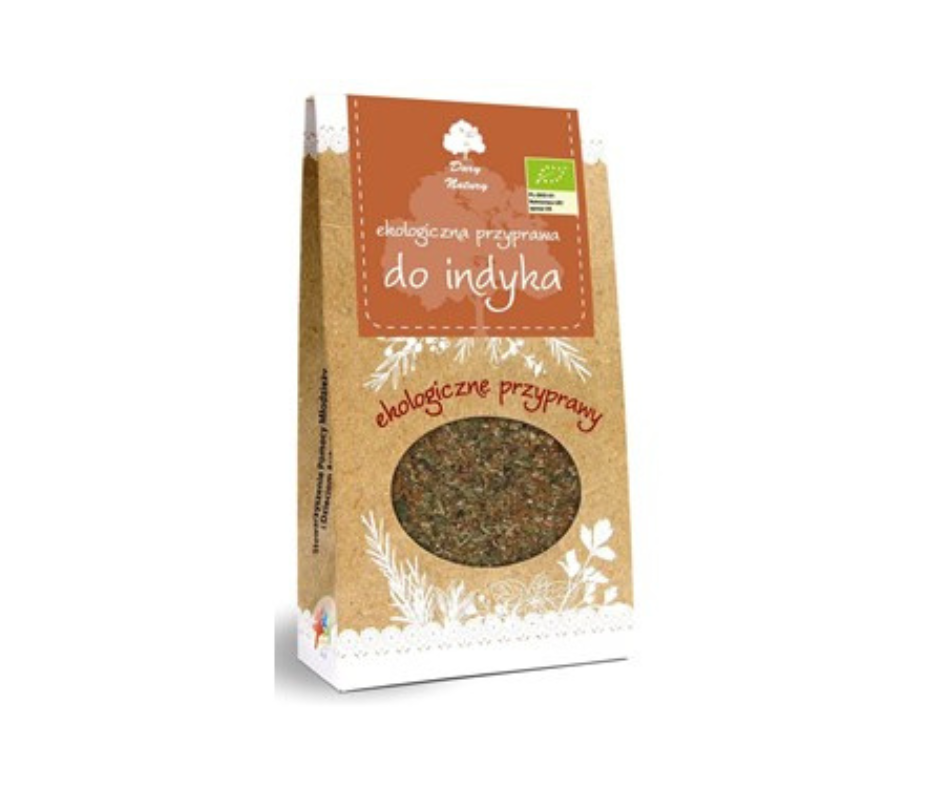 Przyprawa do indyka bio 50 g- Dary Natury
