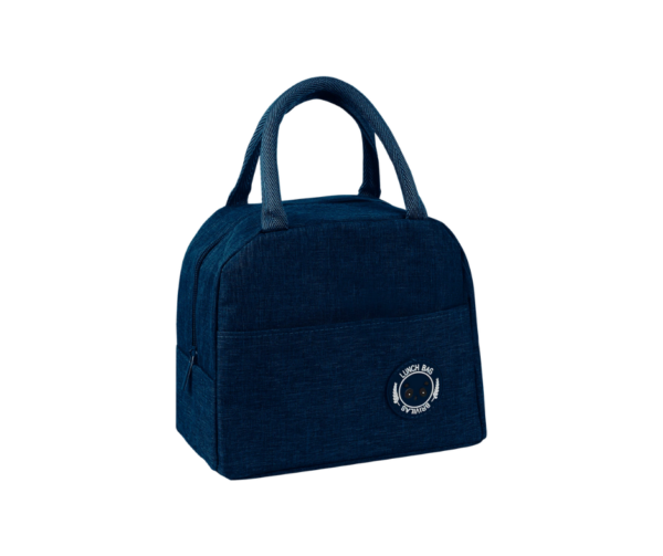 Torba śniadaniowa termiczna lunch box granatowa-  VERGIONIC