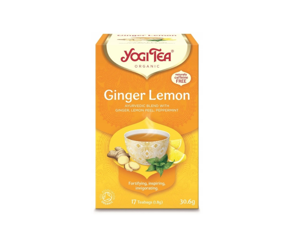 Herbatka imbirowo- cytrynowa (GINGER LEMON) BIO (17 x 1,8 g) 30,6 g -Yogi tea