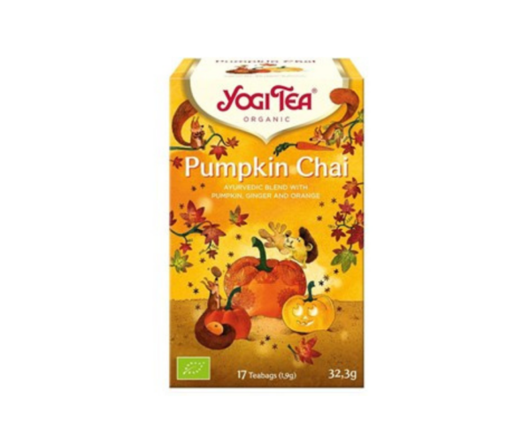 Herbatka dyniowa (PUMPKIN CHAI) BIO (17 x 1,9 g) 32,3 g - Yogi tea