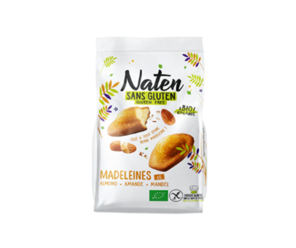 Ciastka z migdałami bezglutenowe bio 180 g- Naten