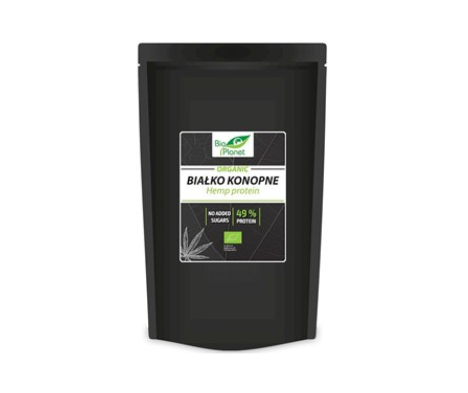 Białko konopne bio 500g- Bio Planet