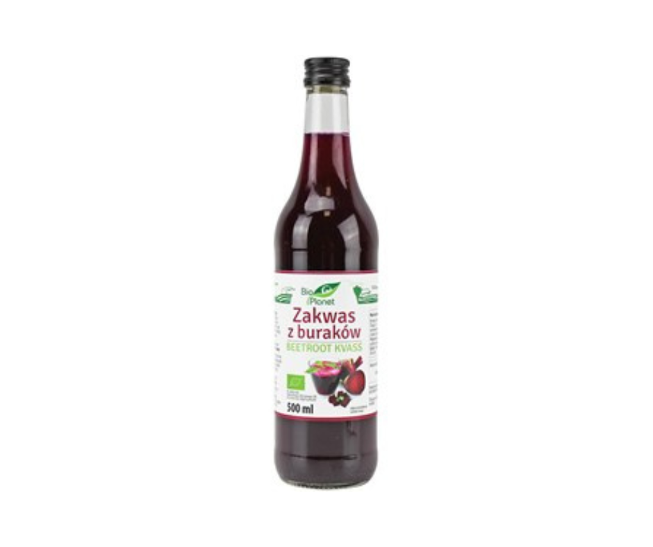 Zakwas z buraków bio 500ml -Bio Planet