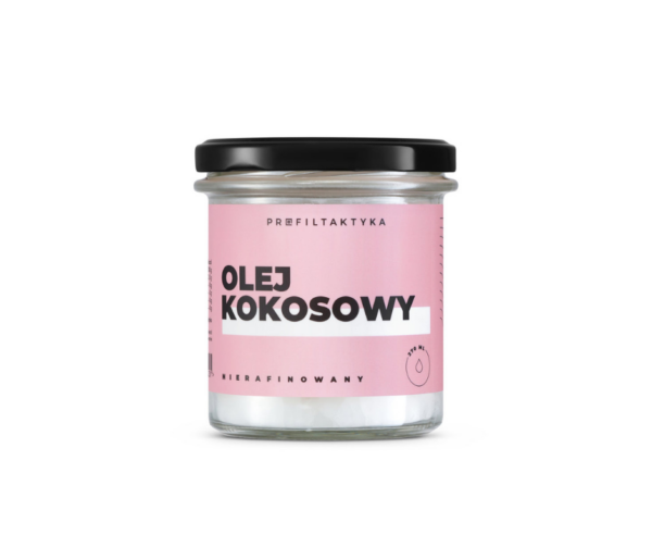 Olej kokosowy nierafinowany 270ml- Profiltaktyka