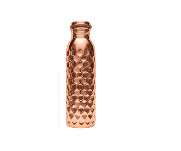 Butelka miedziana na wodę Diamond 950 ml- Sattva