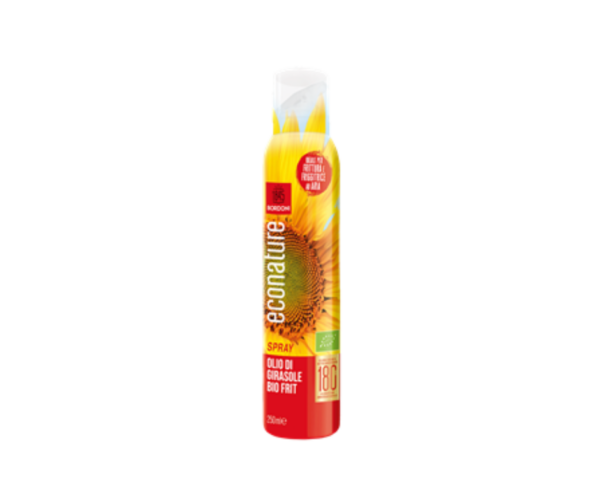 Olej słonecznikowy (spray) do gotowania i smażenia bio 250 ml- Bordoni (econature)