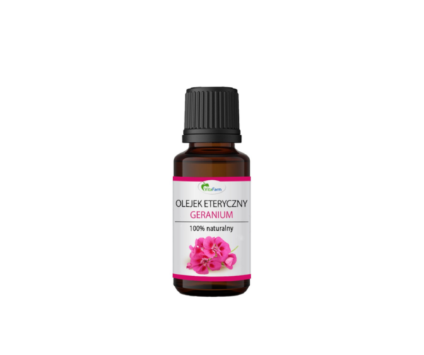 Geraniowy olejek eteryczny 10ml- Vita Farm