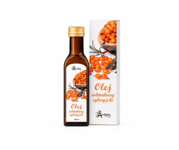 Olej rokitnikowy 100% z rokitnika syberyjskiego 100 ml- Aram Natura