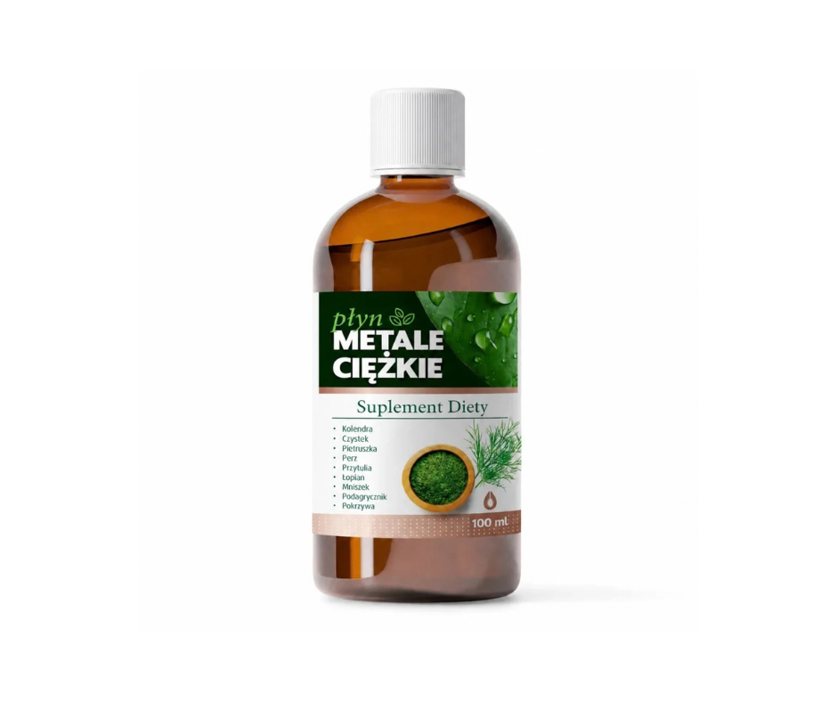 Płyn METALE CIĘŻKIE 9 Naturalnych ziół 100 ML
