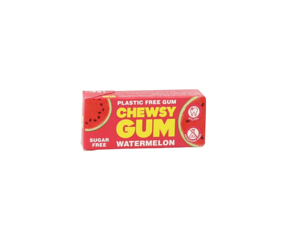 Gumy do żucia o smaku arbuzowym z ksylitolem 15 g (10 szt.) - Chewsy