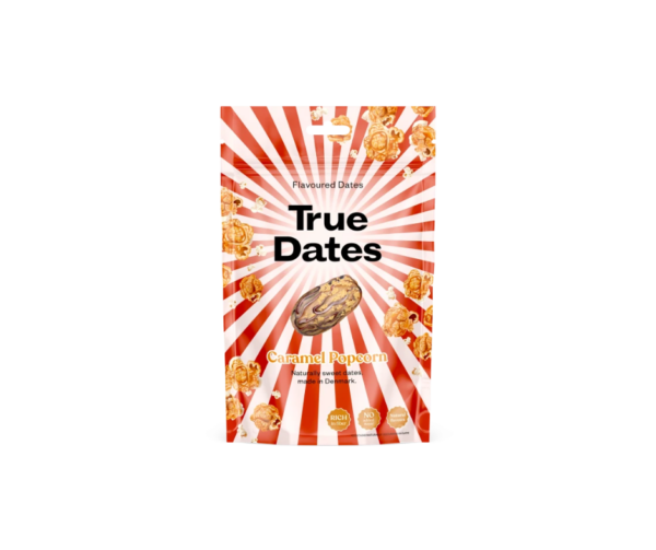 Daktyle o smaku karmelowego popcornu 100g- True Dates
