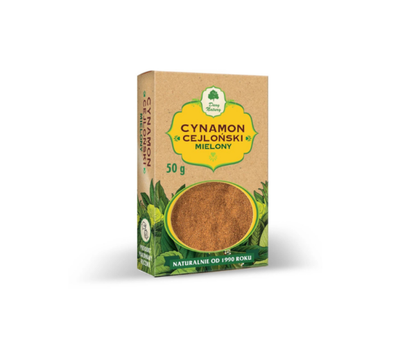 Cynamon cejloński mielony 60 G - Dary Natury